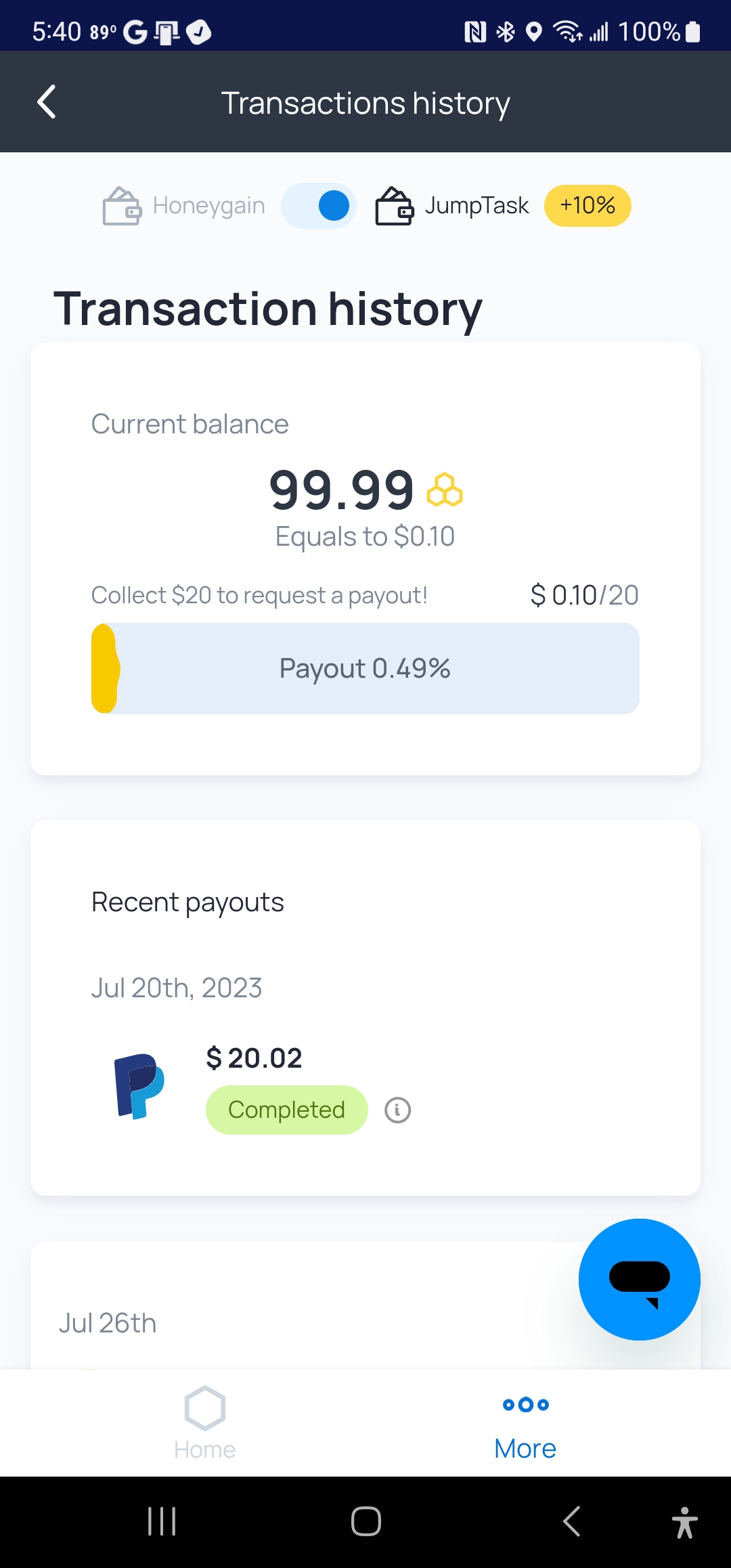 HoneyGain 2 HoneyGain 2